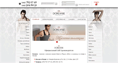 Desktop Screenshot of doreanse.su